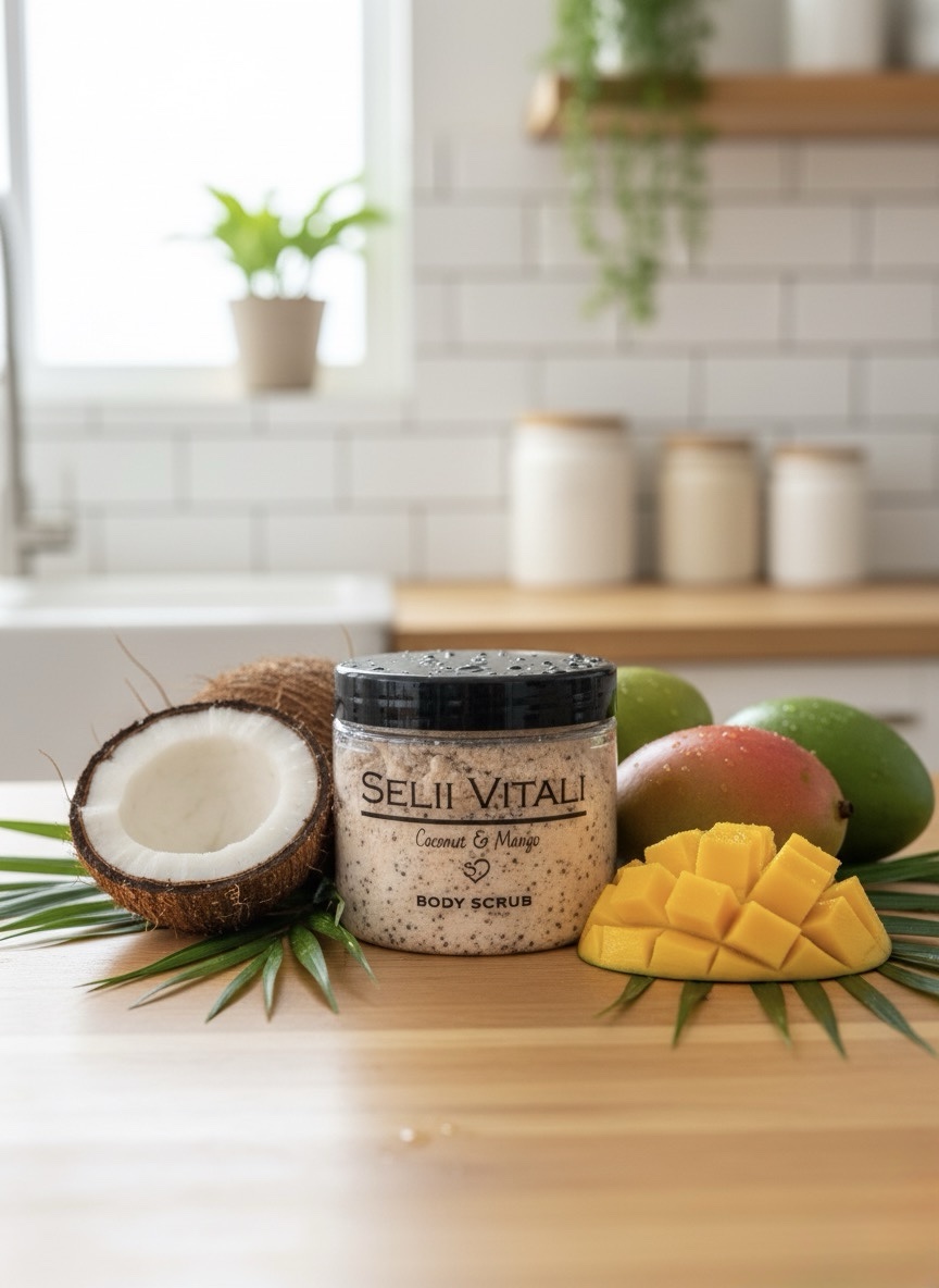 Coconut & Mango - Body Scrub - Image 2