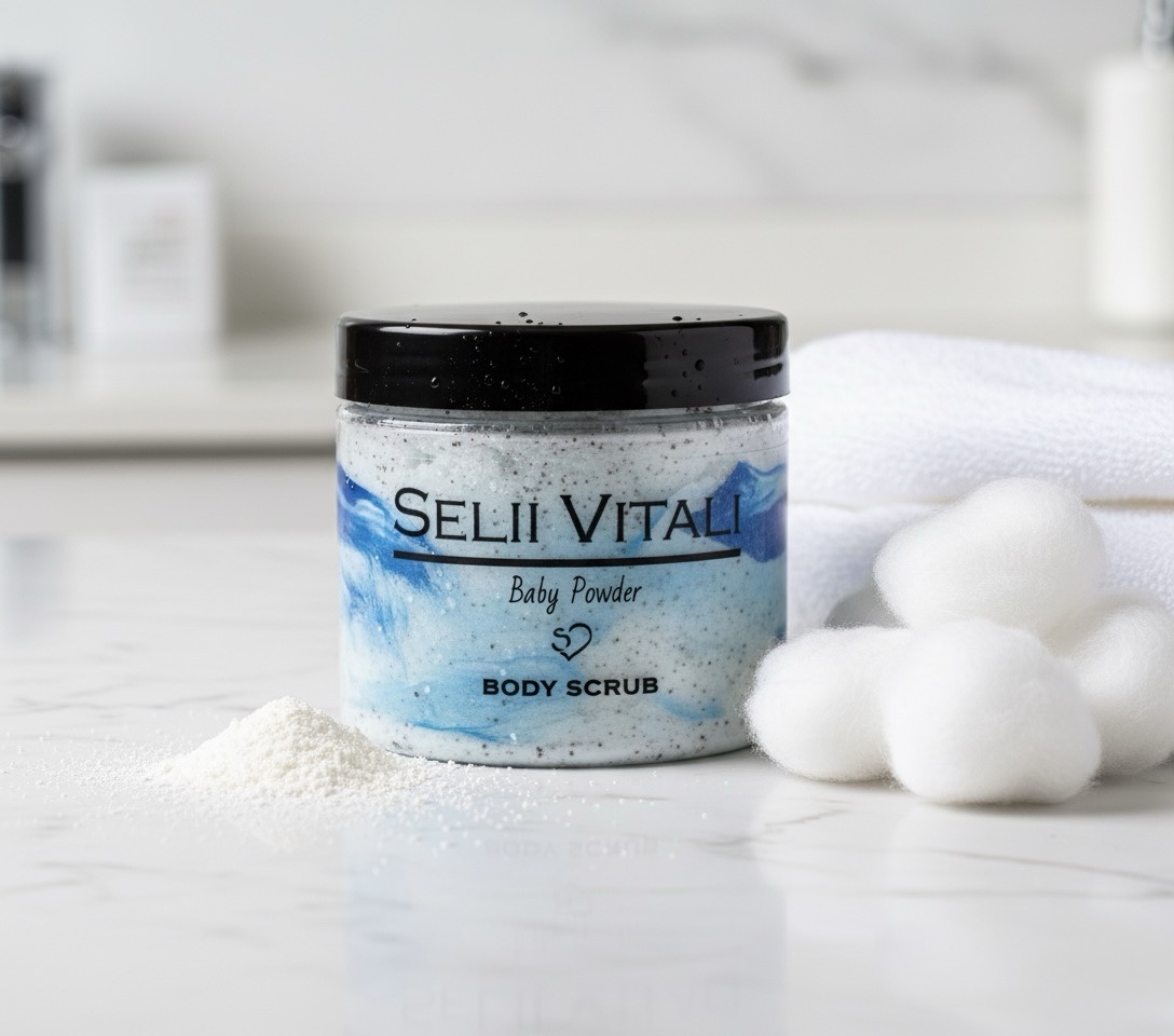 Baby Powder - Body Scrub - Image 2